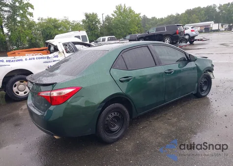 2015 Toyota Corolla Le from USA, damaged, VIN 2T1BURHE4FC442862